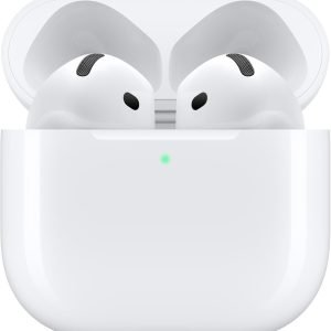 Summer Surprises Limited-Time & Limited-Quantity Deal：Apple AirPods 4 Wireless Earbuds, Bluetooth Headphones, with Active Noise Cancellation, Adaptive Audio, Transparency Mode, Personalized Spatial Audio, USB-C Charging Case, Wireless Charging, H2 Chip