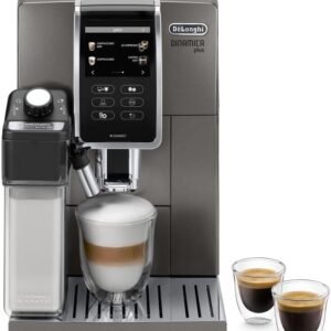 Celebrating Islamic New Year ---De'Longhi Dinamica LatteCrema Espresso Machine with Automatic Milk Frother for Latte, Cappuccino, Built-in Grinder, Silver.